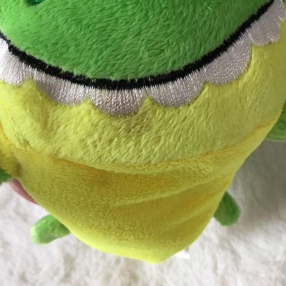 Bun Bun Green Plush Dinosaur Toy - Picture 6 of 10